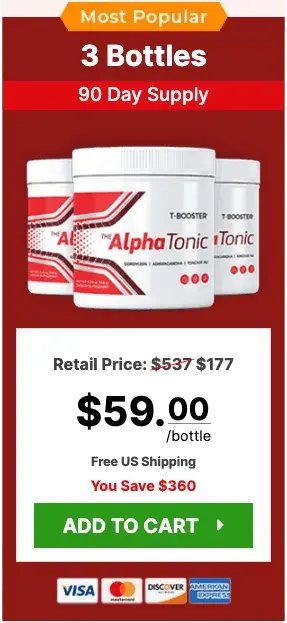 Alpha Tonic - 3 Bottle Pack